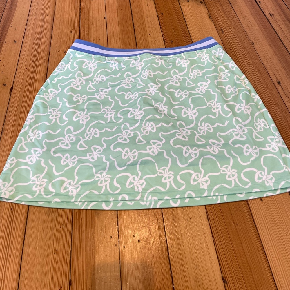 NWT POLO RALPH LAUREN GOLF SKORT. GREEN. SIZE L